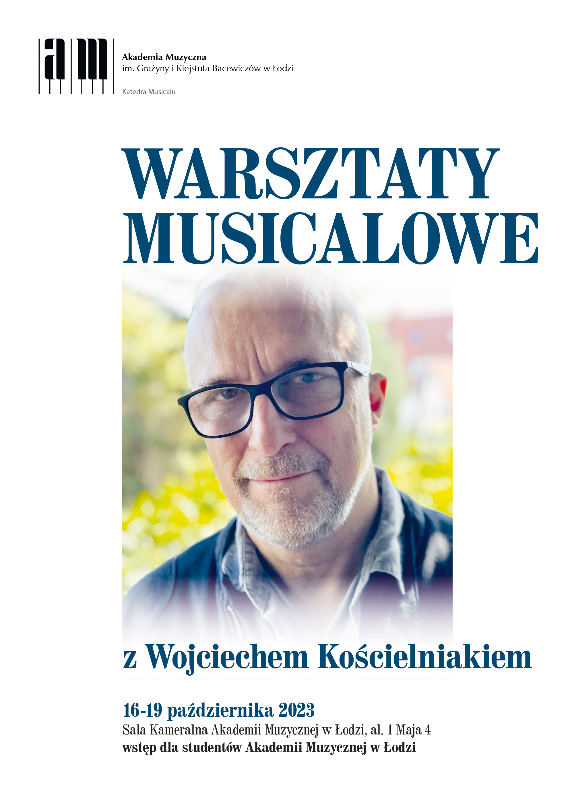 Warsztaty musicalowe z Wojciechem Kościelniakiem