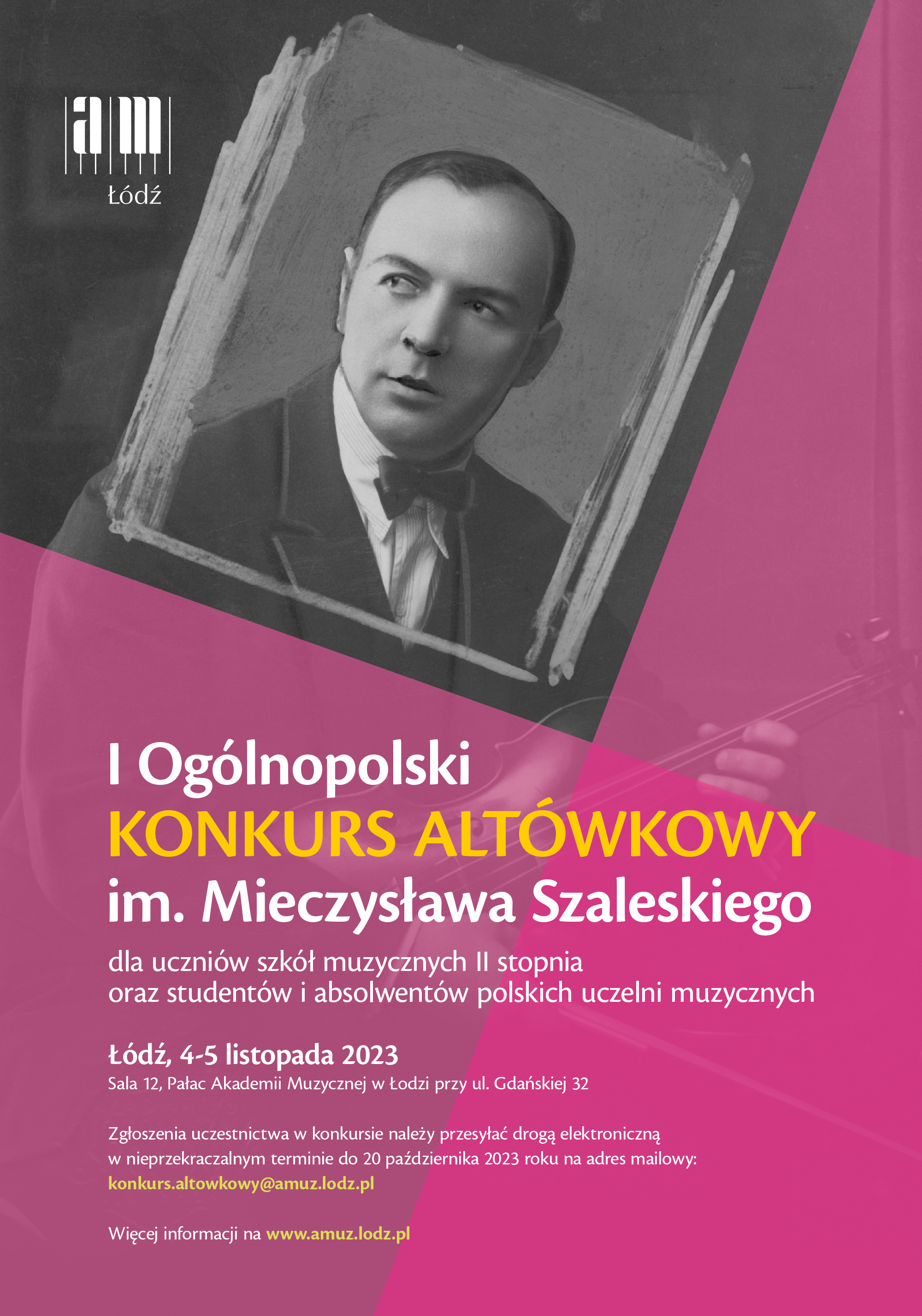 I Ogólnopolski Konkurs Altówkowy im. Mieczysława Szaleskiego