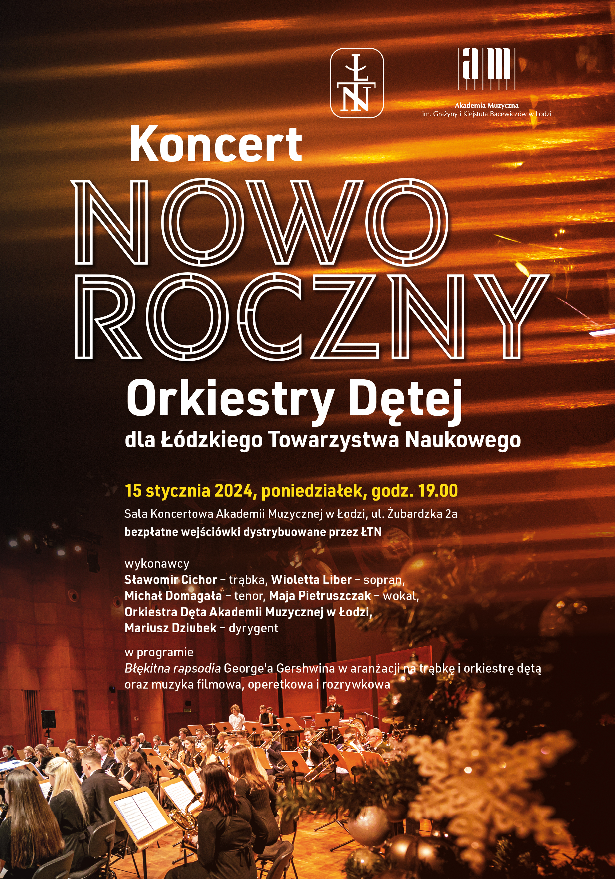 Koncert Noworoczny Orkiestry Dętej