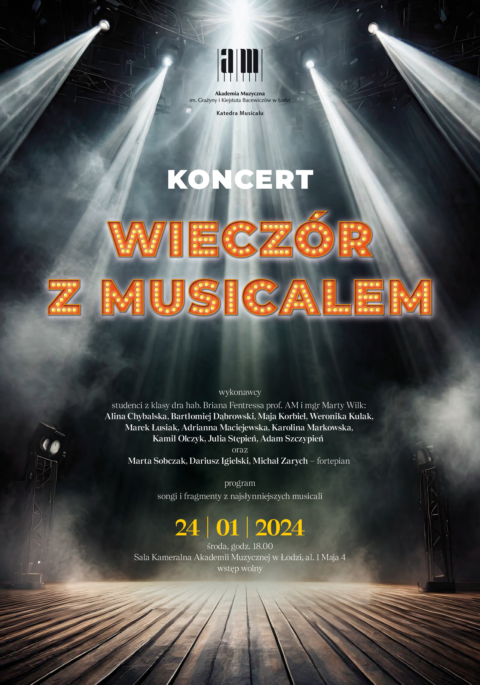 Koncert WIECZÓR Z MUSICALEM