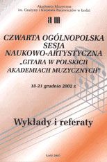 Gitara w polskich akademiach muzycznych 