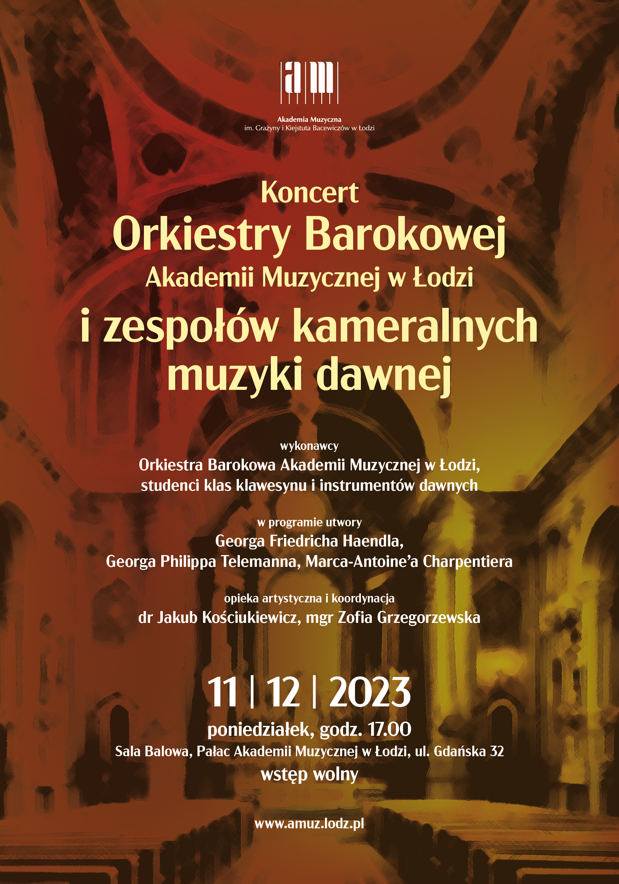 Koncert orkiestry barokowej