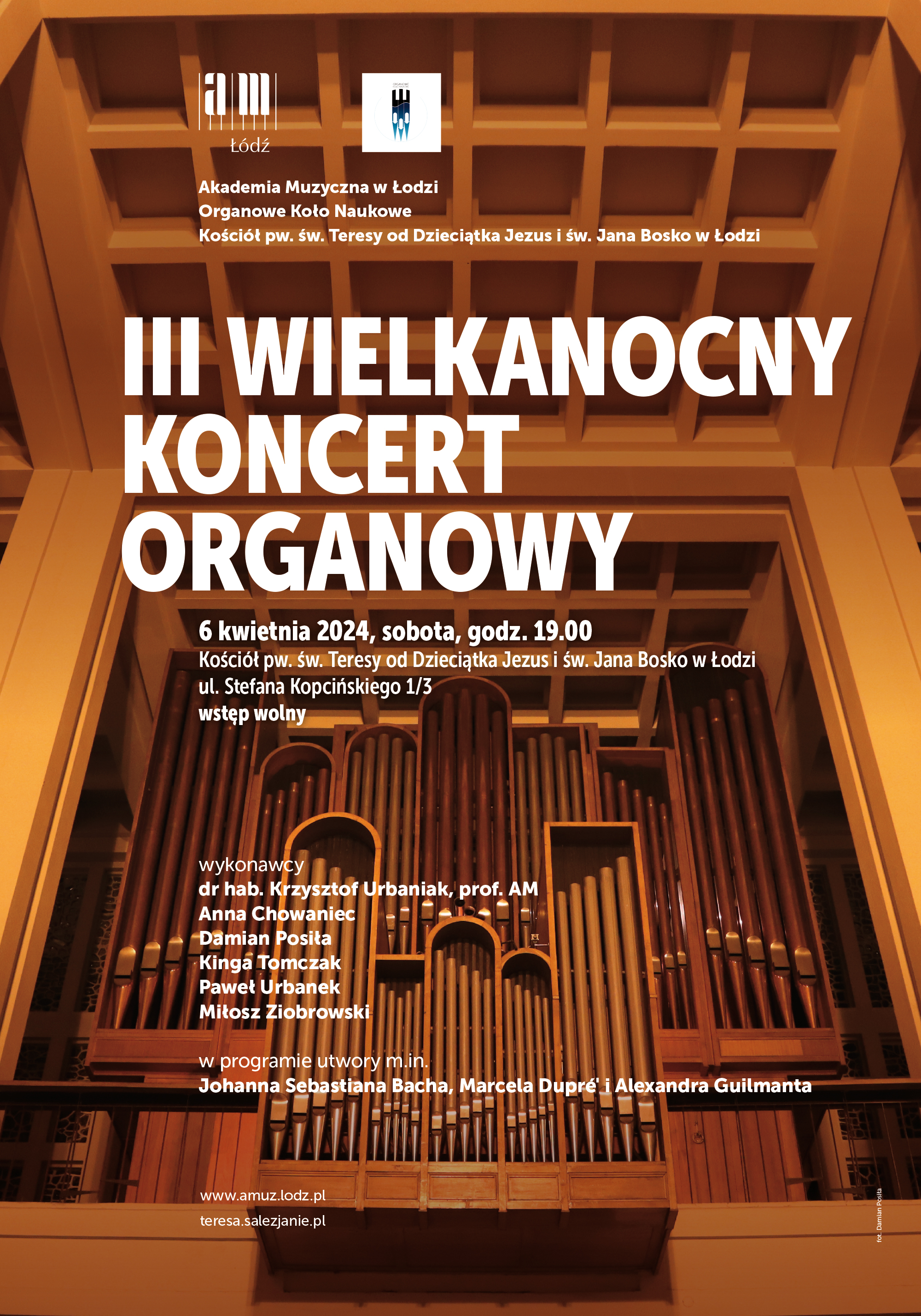 III WIELKANOCNY KONCERT ORGANOWY