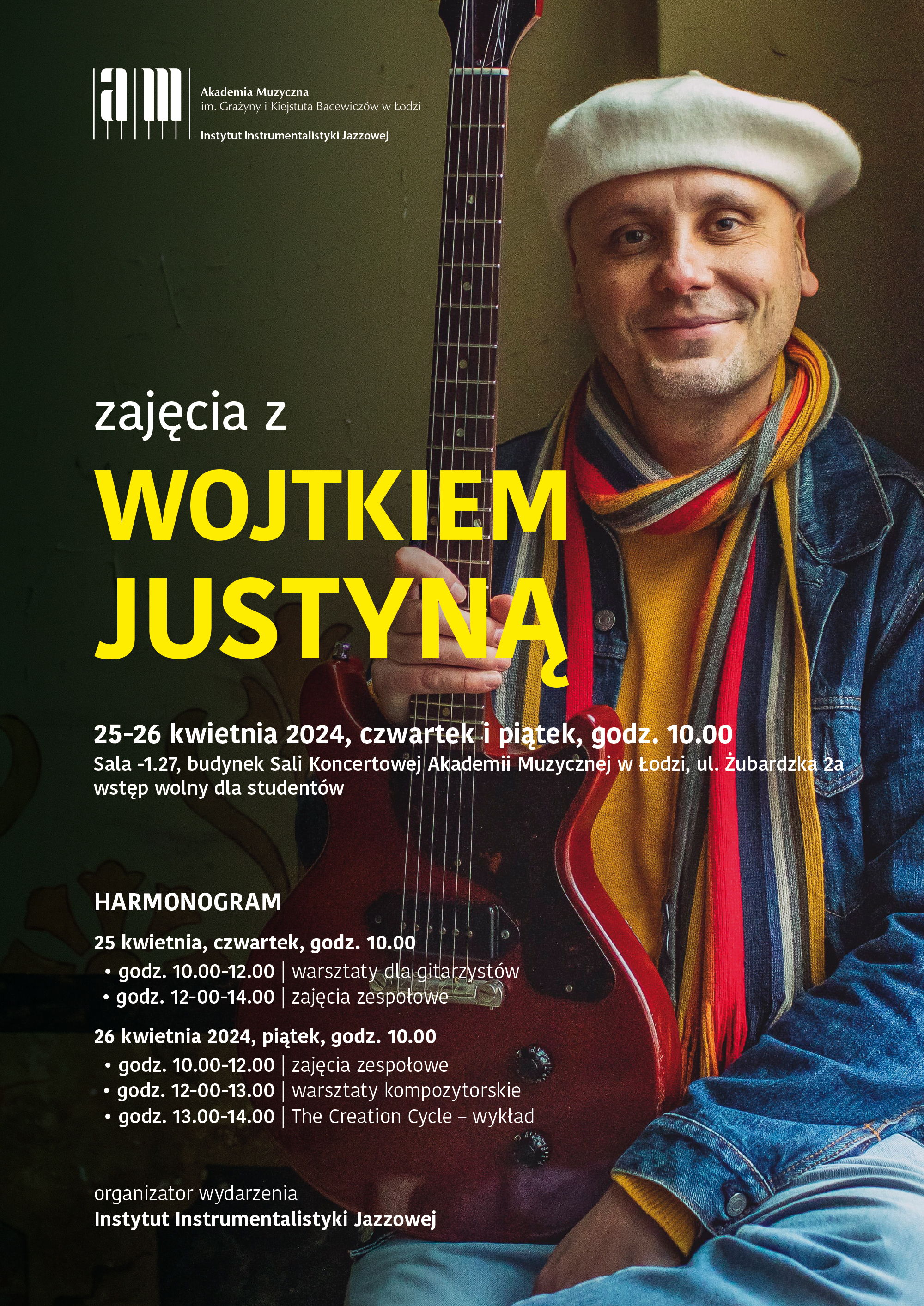 Zajęcia z Wojtkiem Justyną