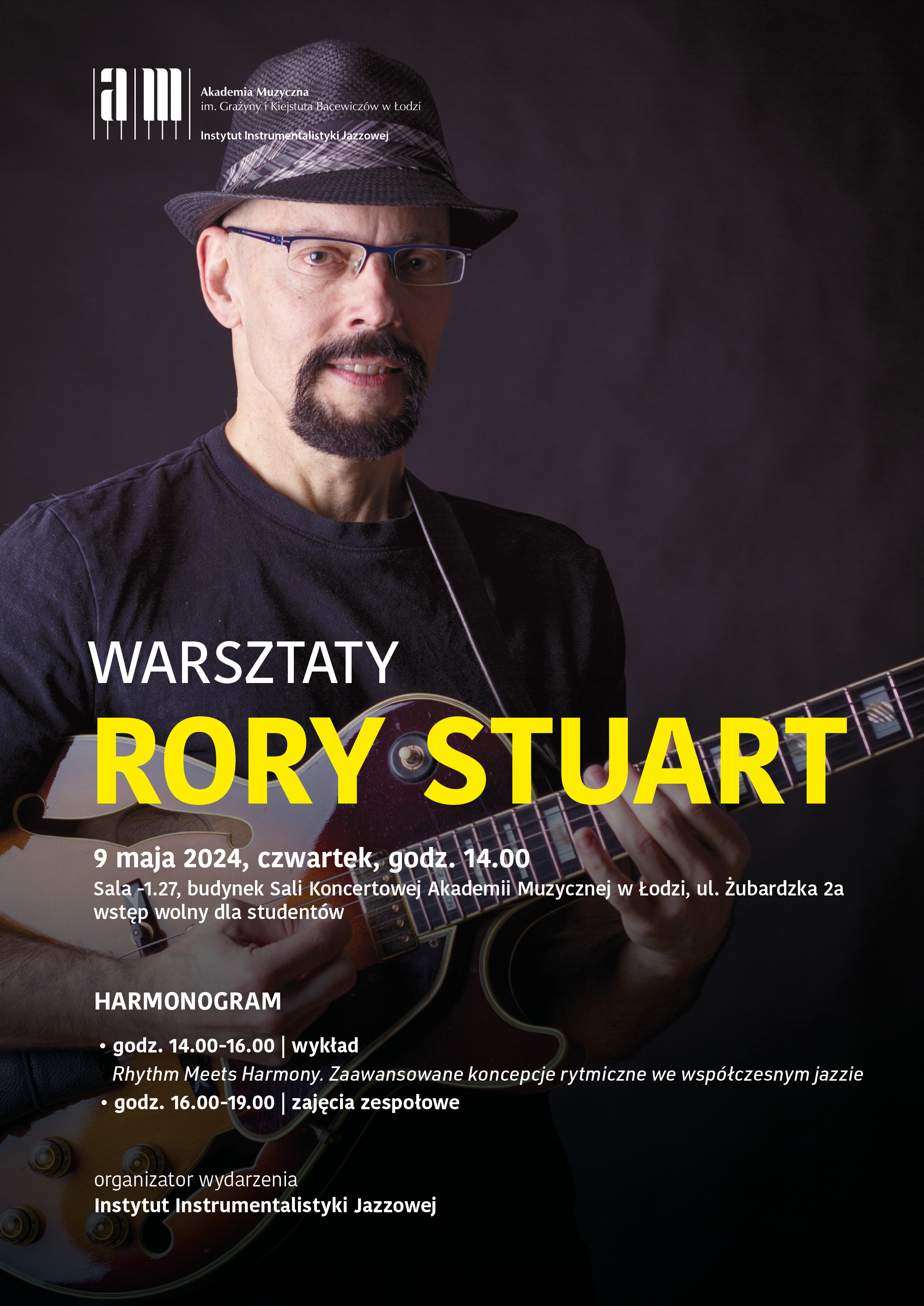 RRORY STUART – WARSZTATY