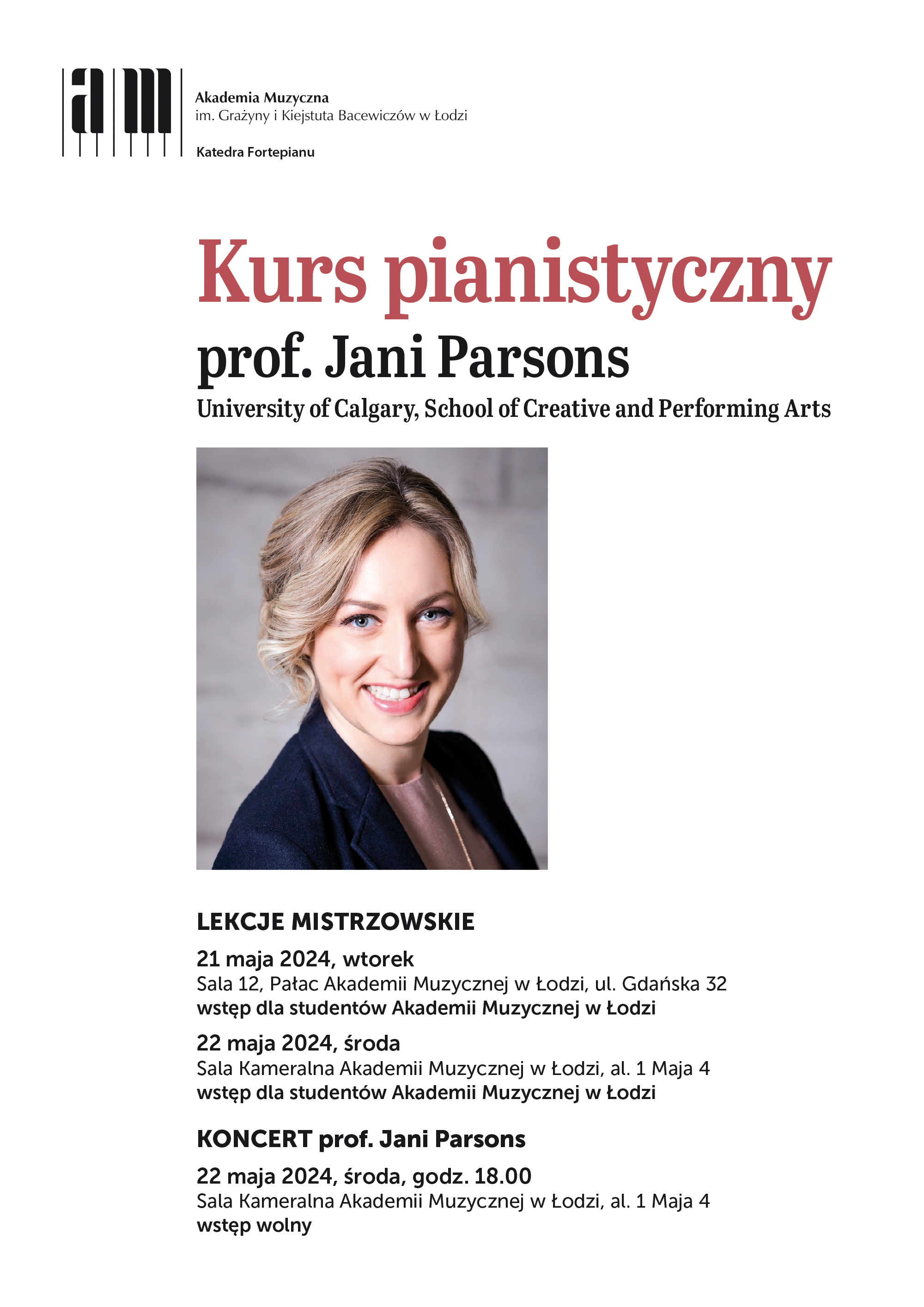 Koncert Jani Parsons