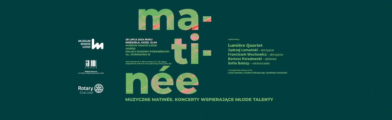 MUZYCZNE MATINÉE