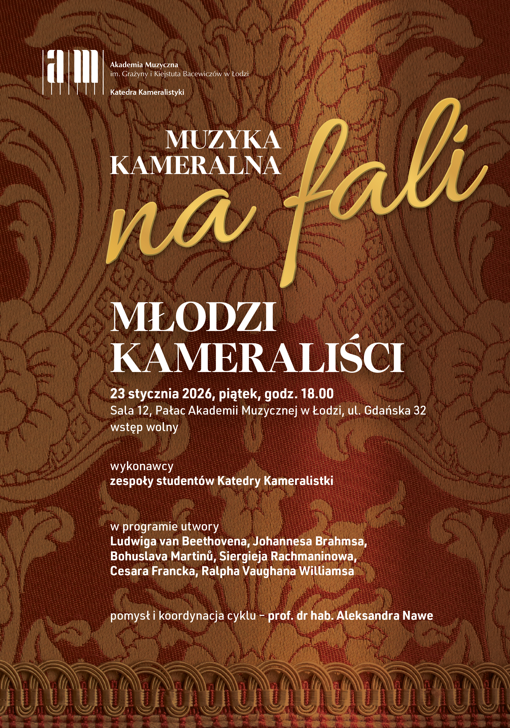 Koncert z cyklu MUZYKA KAMERALNA NA FALI