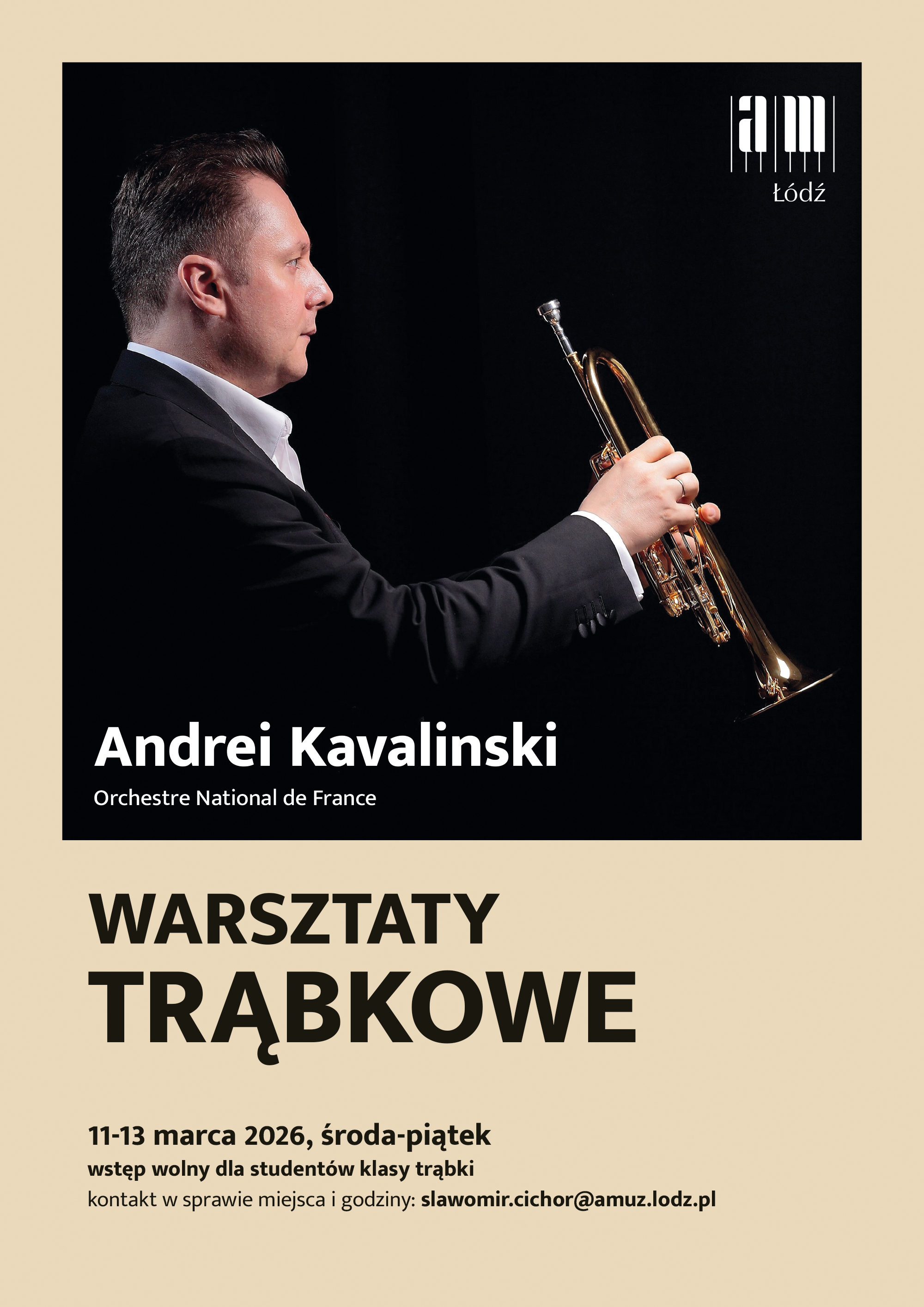 WARSZTATY TRĄBKOWE z Andreiem Kavalinskim