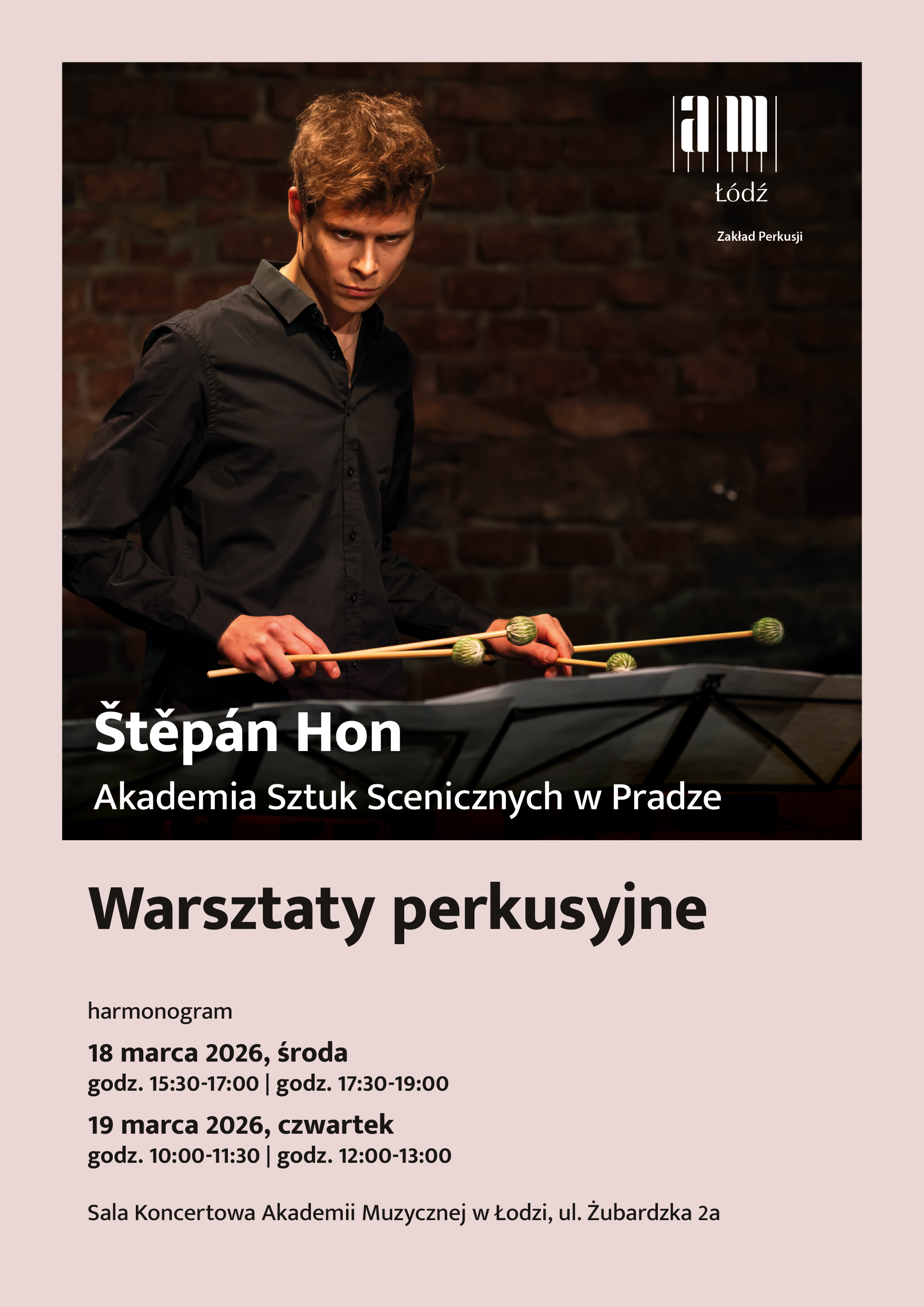 Warsztaty perkusyjne ze Štěpánem Honem