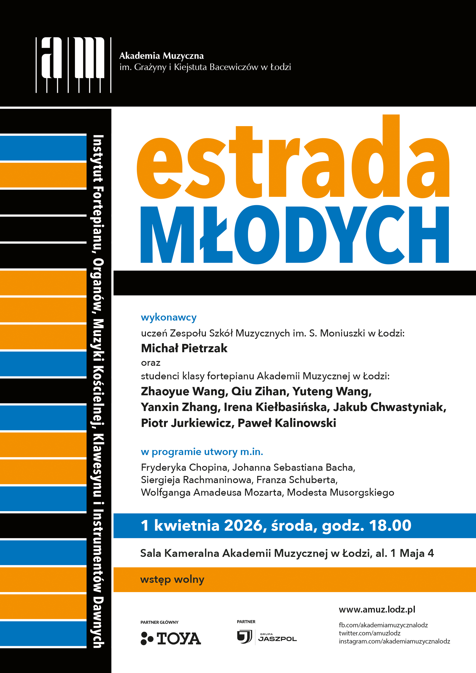 Koncert z cyklu ESTRADA MŁODYCH