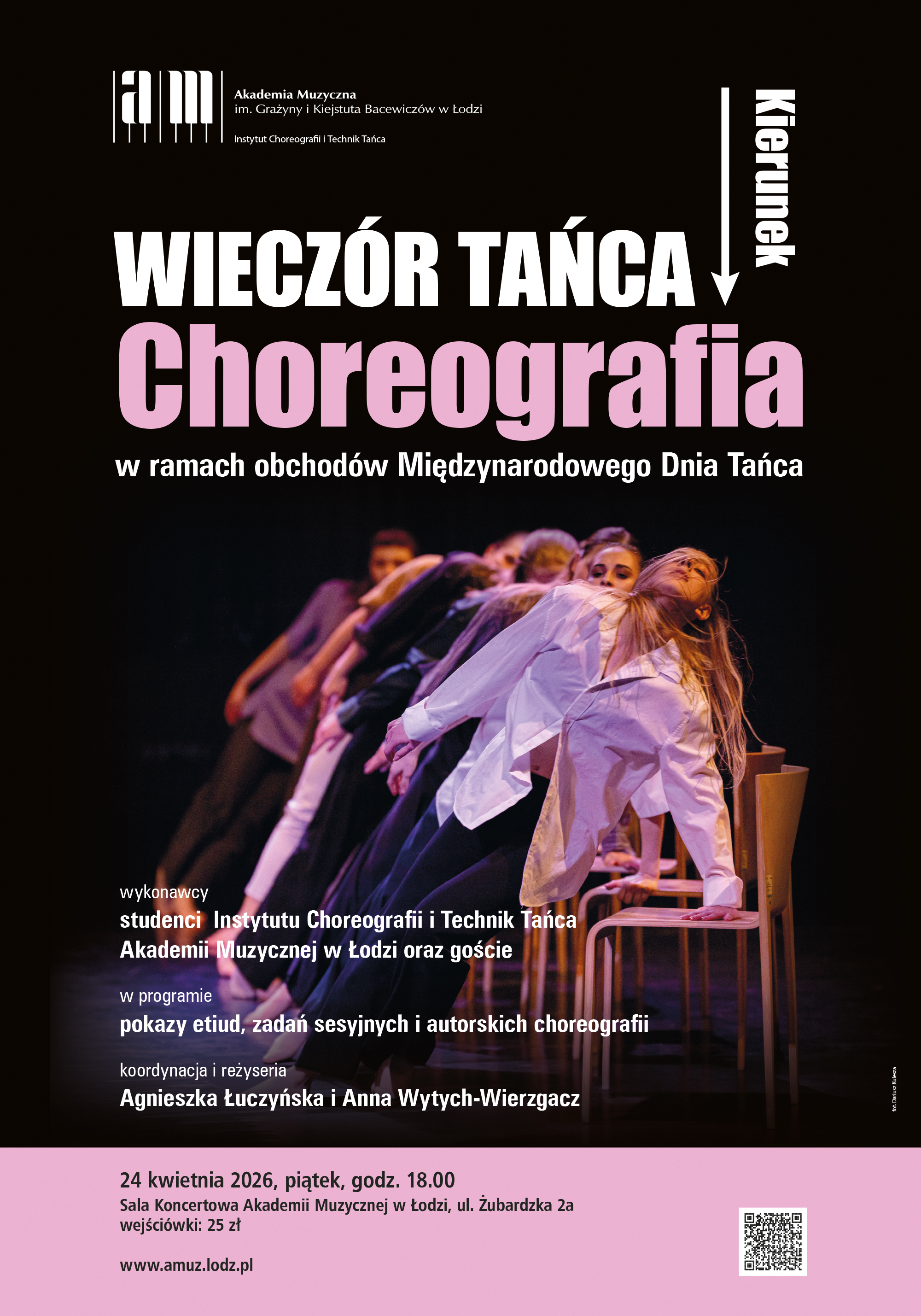 Wieczór Tańca KIERUNEK –> CHOREOGRAFIA