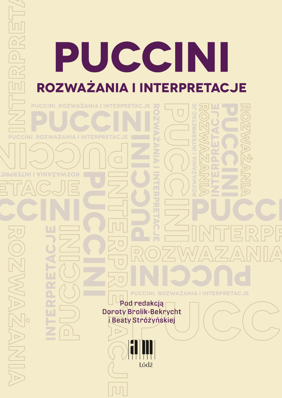 Puccini. Rozważania i interpretacje 