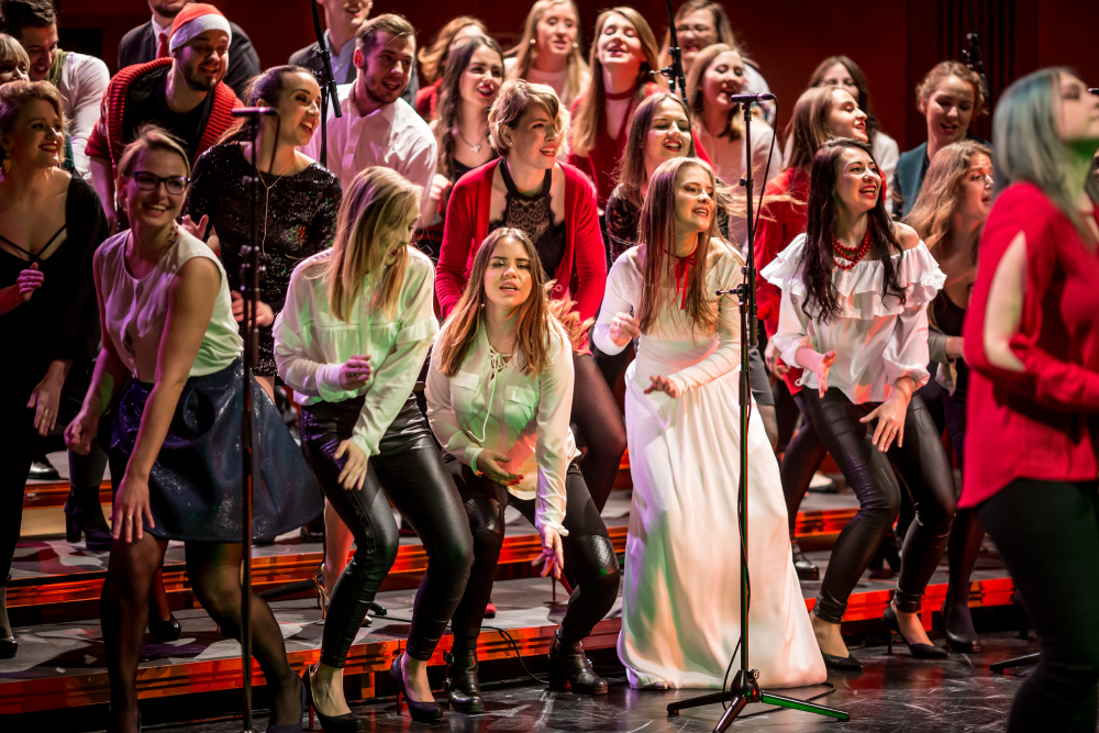 CHÓR GOSPEL Akademii Muzycznej im. G. i K. Bacewiczów w Łodzi