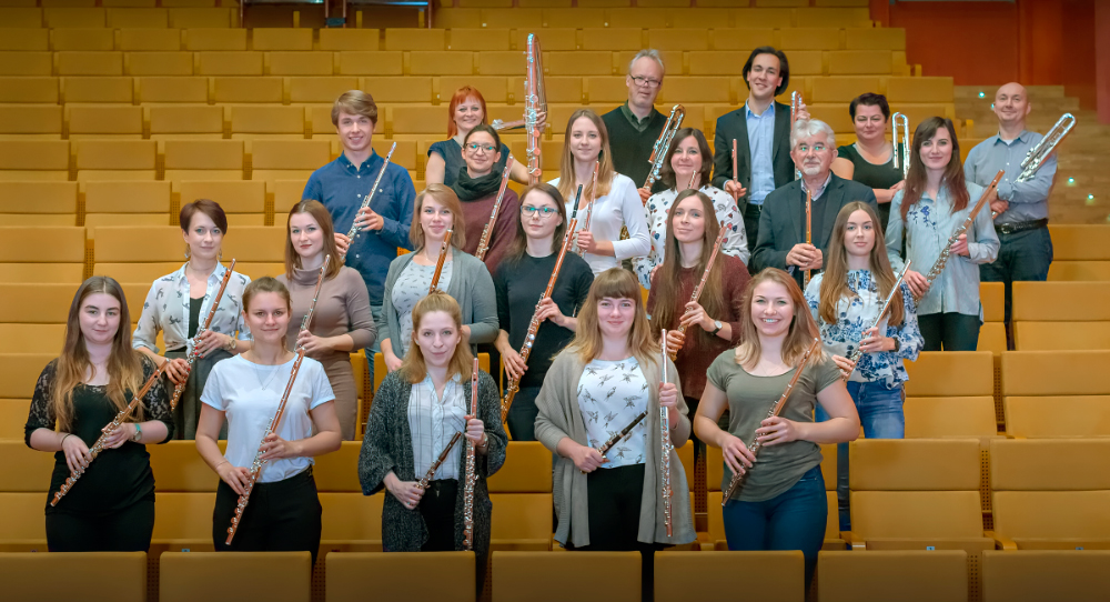 ORKIESTRA FLETOWA Akademii Muzycznej im. G. i K. Bacewiczów w Łodzi