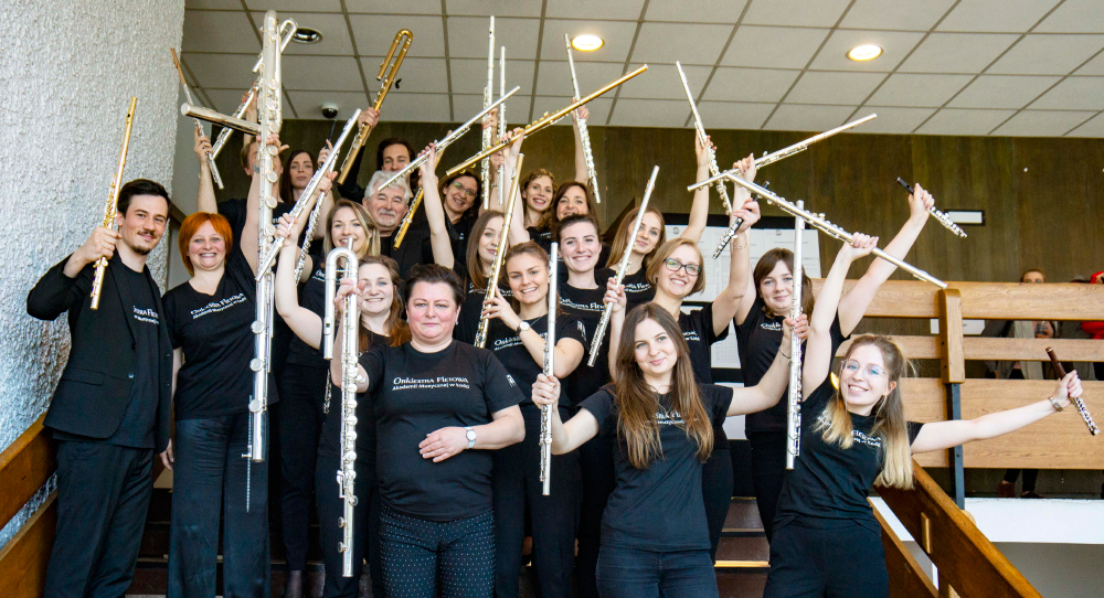 ORKIESTRA FLETOWA Akademii Muzycznej im. G. i K. Bacewiczów w Łodzi